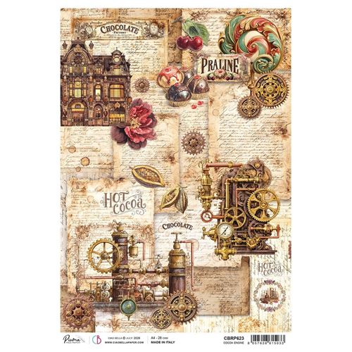 Carta di riso Cocoa engine Chocolate Wanderlust