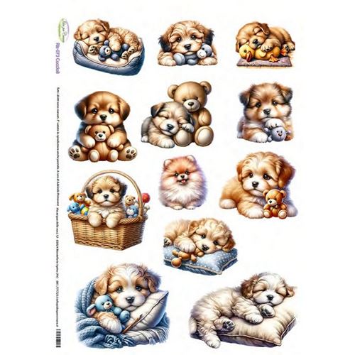 Carta di riso Cuccioli