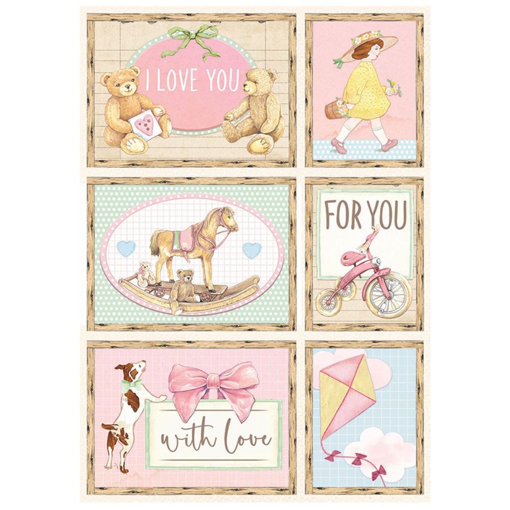 Carta di riso DayDream Cards Rosa