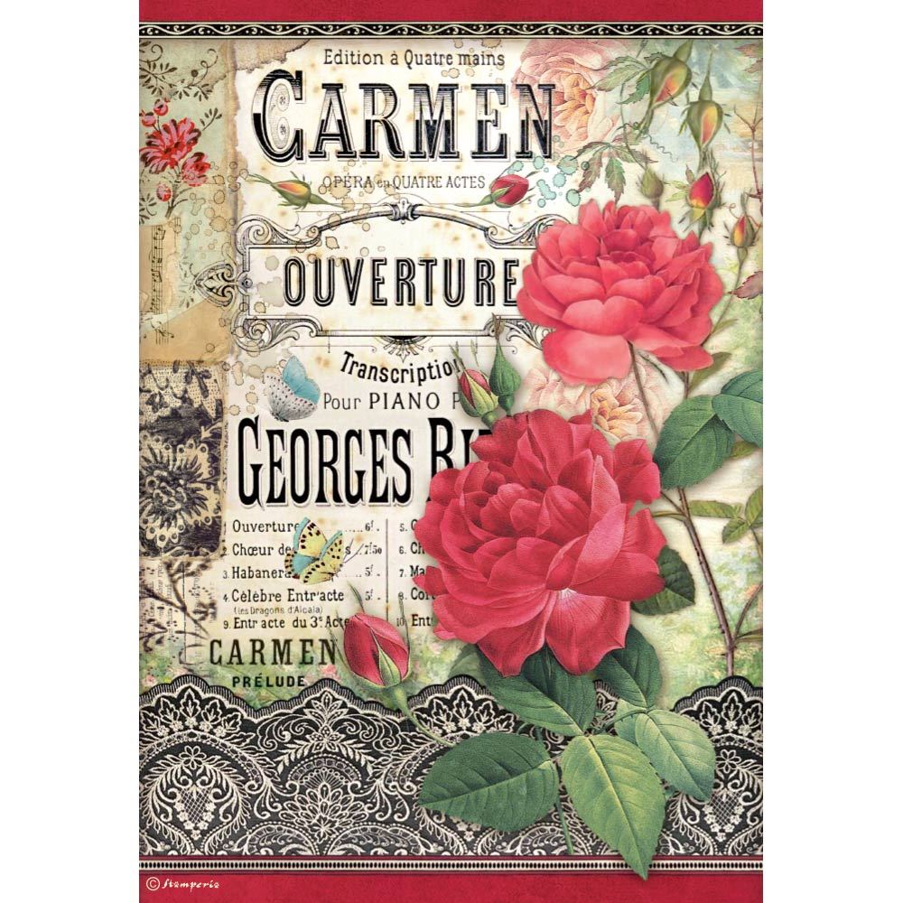 Carta di riso Desire Carmen Ouverture