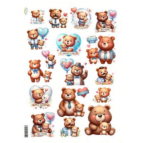 Carta di riso Festa del Papà