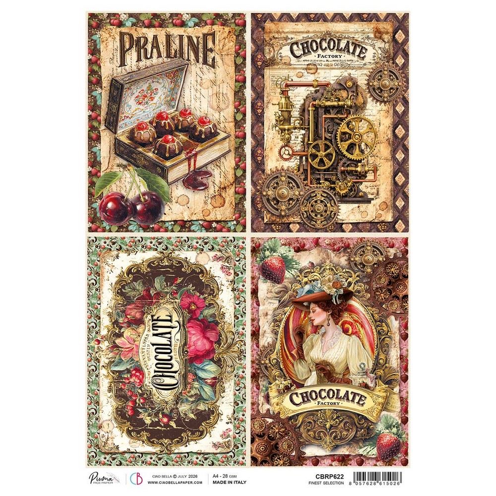 Carta di riso Finest selection Chocolate Wanderlust