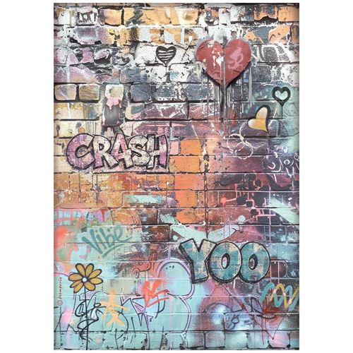 Carta di riso Furry Friends 2 graffiti Stamperia
