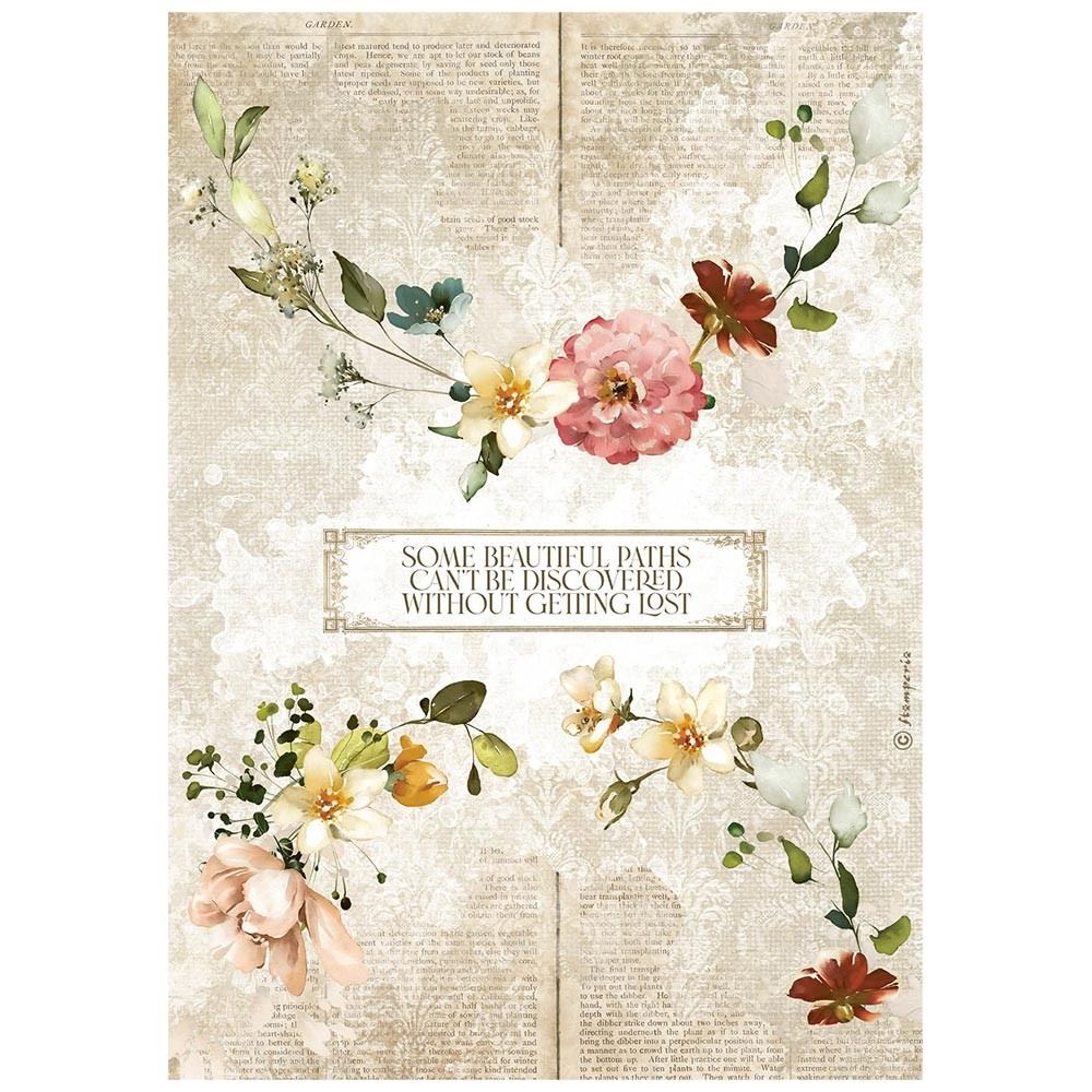 Carta di riso Garden of Promises garlands