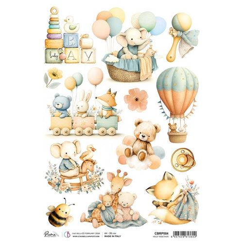 Carta di riso Held Together Lunibloom