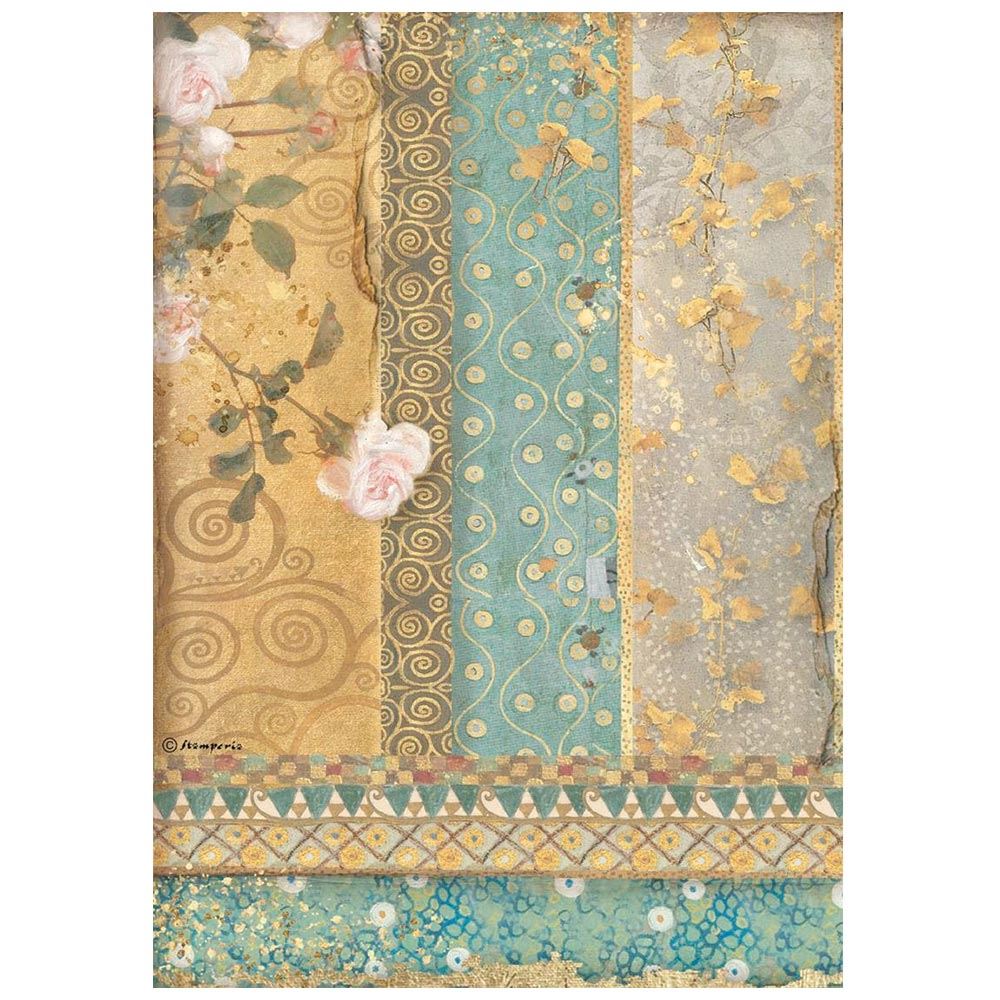 Carta di riso Klimt Ornamenti Dorati