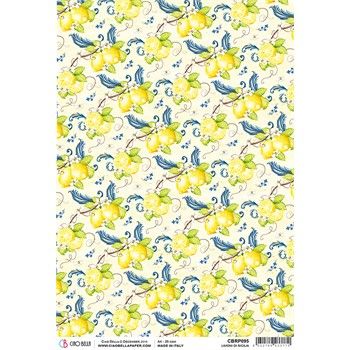 Carta di riso Limoni di Sicilia
