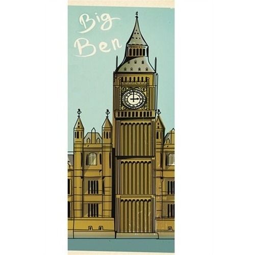 Carta di riso London Big Ben
