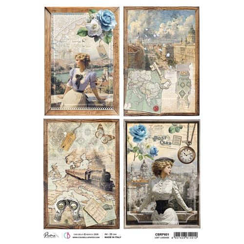 Carta di riso Lost Luggage Eastern Journey