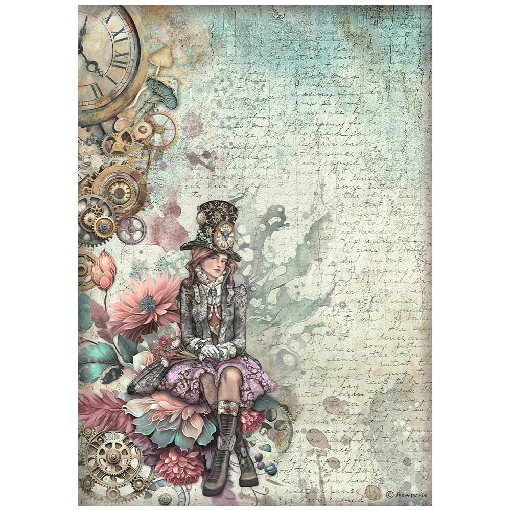 Carta di riso Master of Magic lady Stamperia
