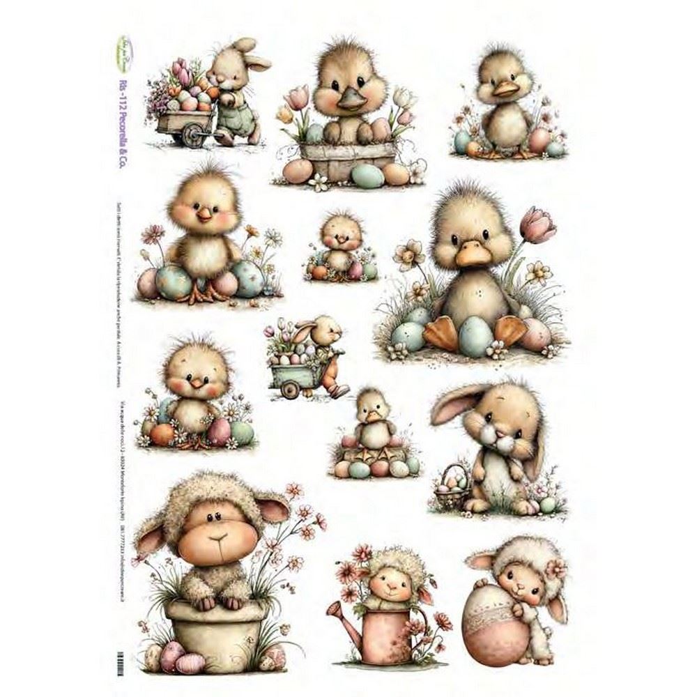 Carta di riso Pecorelle & Co