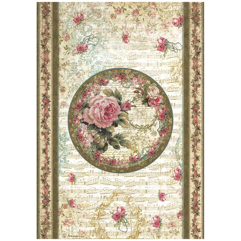 Stamperia Carta Di Riso Per Decoupage A4: Motivo Farfalla, Delicata E Dettagliata Per Hobby Creative