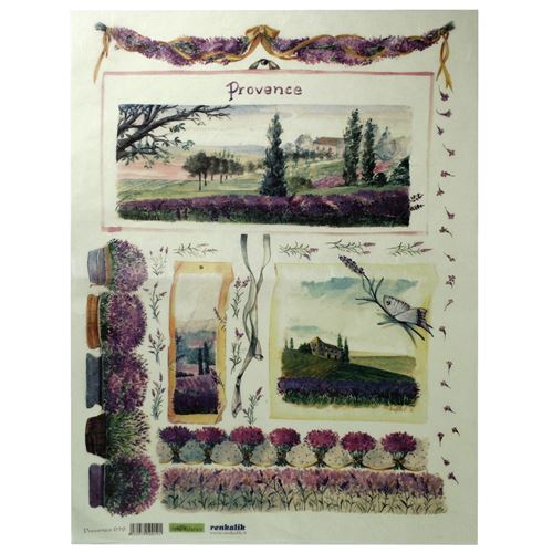 Carta di riso Provence