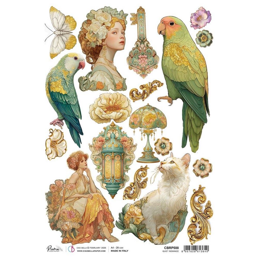 Carta di riso Quiet Romance Artemis