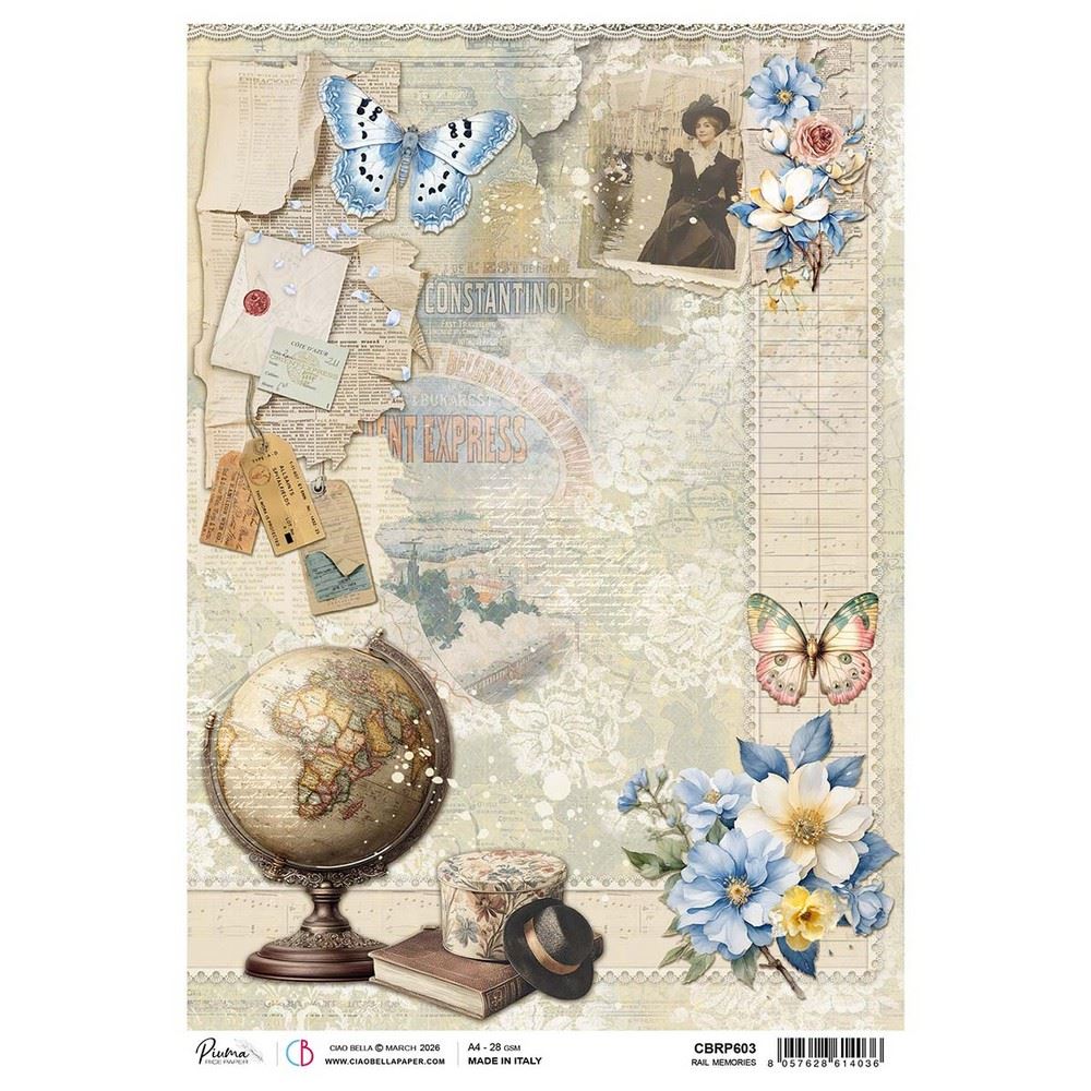 Carta di riso Rail Memories Eastern Journey