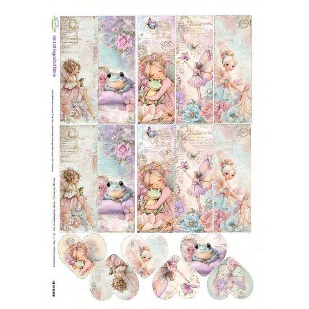 Carta di riso Segnalibri fatine