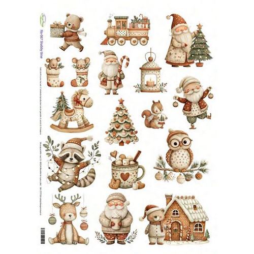 Carta di riso Shabby Time