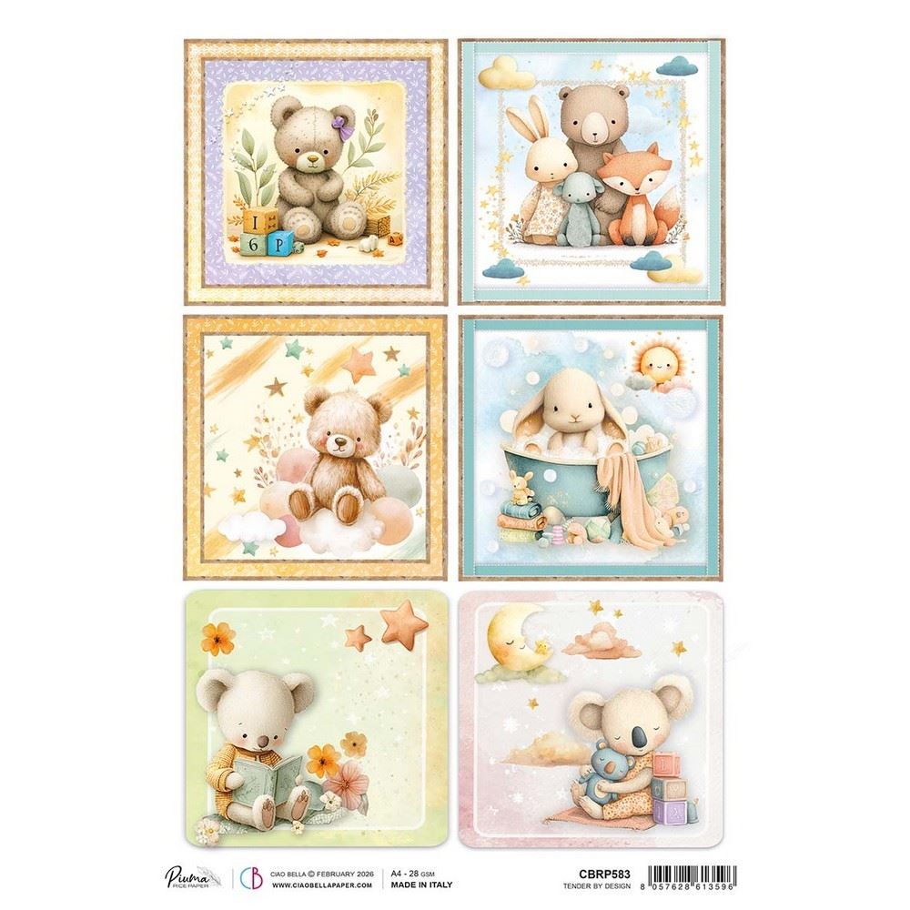 Carta di riso Tender by Design Lunibloom