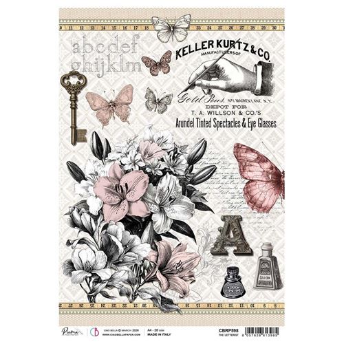 Carta di riso The Letterist Typographic