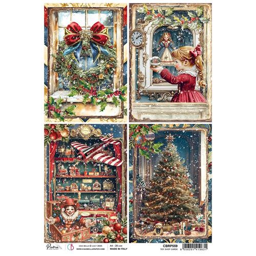 Carta di riso Toy Shop Cards Toy Shop