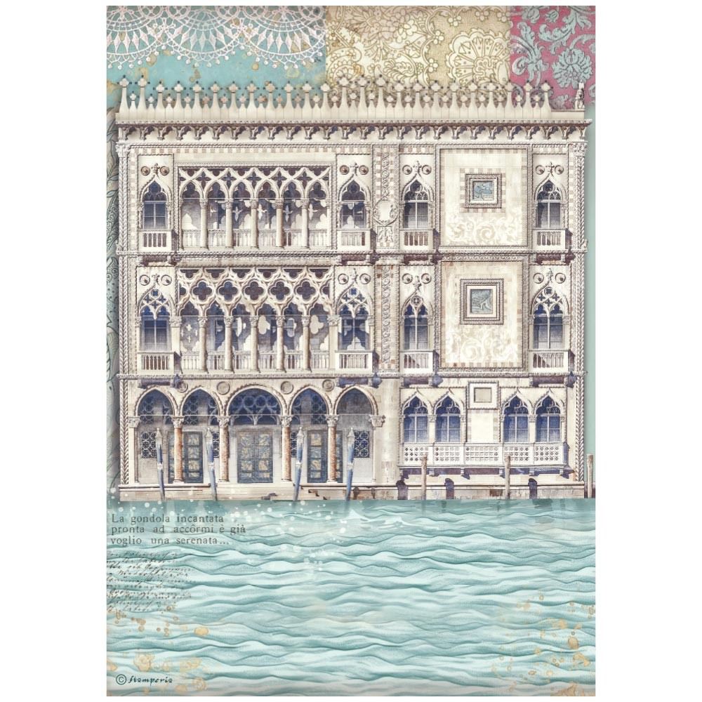 Carta di riso Venice City of Art Palazzo Venezia Stamperia