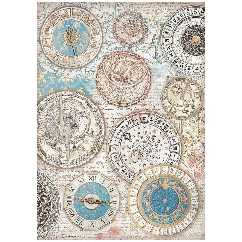 Carta di riso Venice City of Art zodiaco Stamperia