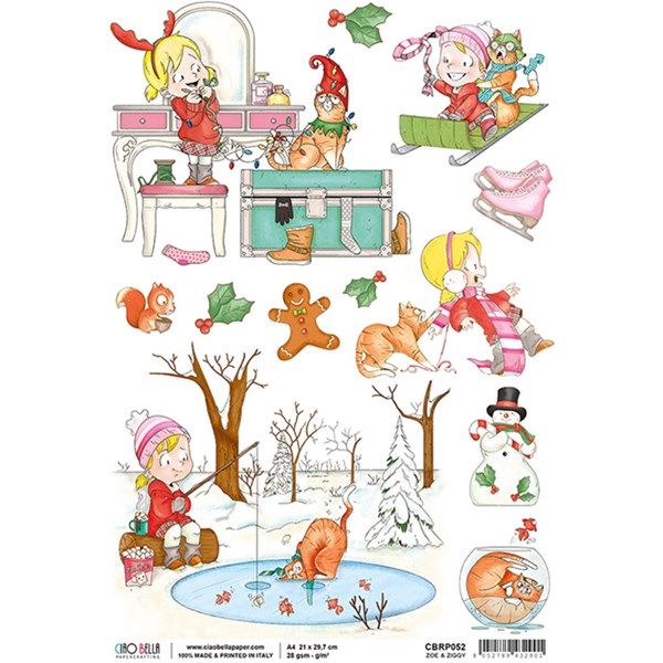 Carta di riso Zoe & Ziggy