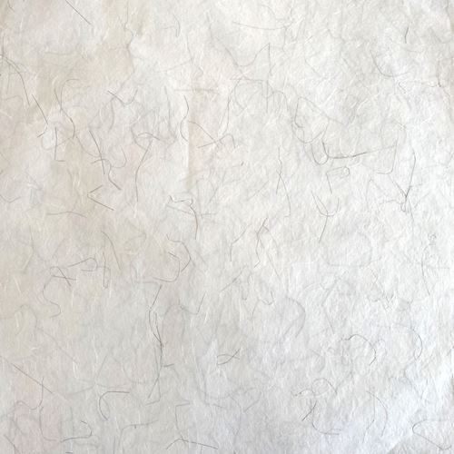 Carta Silk Bianca con fili argentati