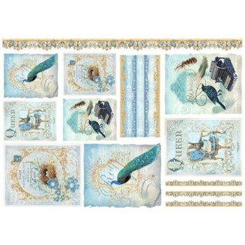 Carta di riso decoupage Armoni Maxi