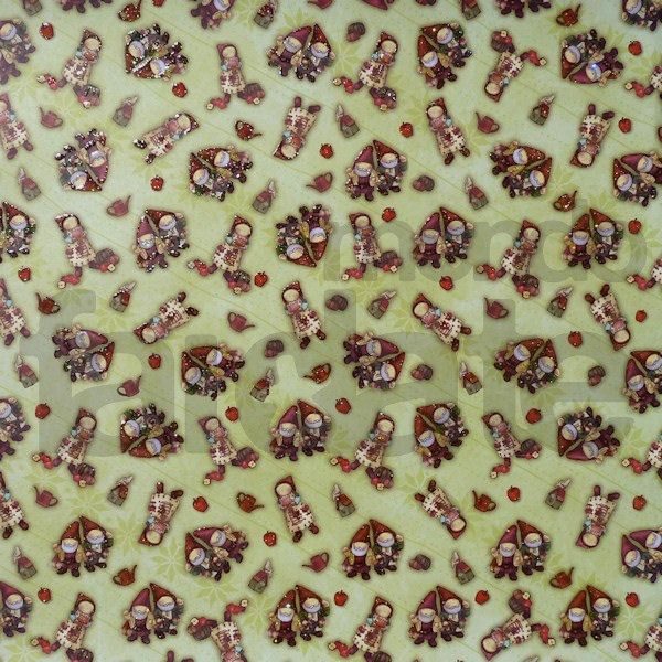 Carta scrap Gnomi