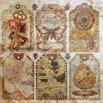 Carte Deluxe Cabinet of Curiosities cm 15 x 15