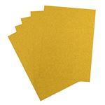 Cartoncini Glitterati color Giallo Oro