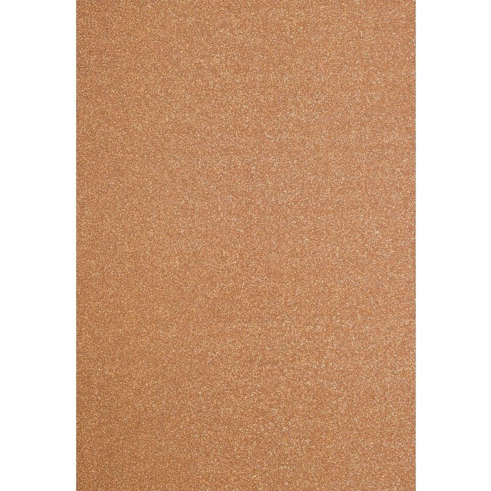 Cartoncini Glitterati color Rame