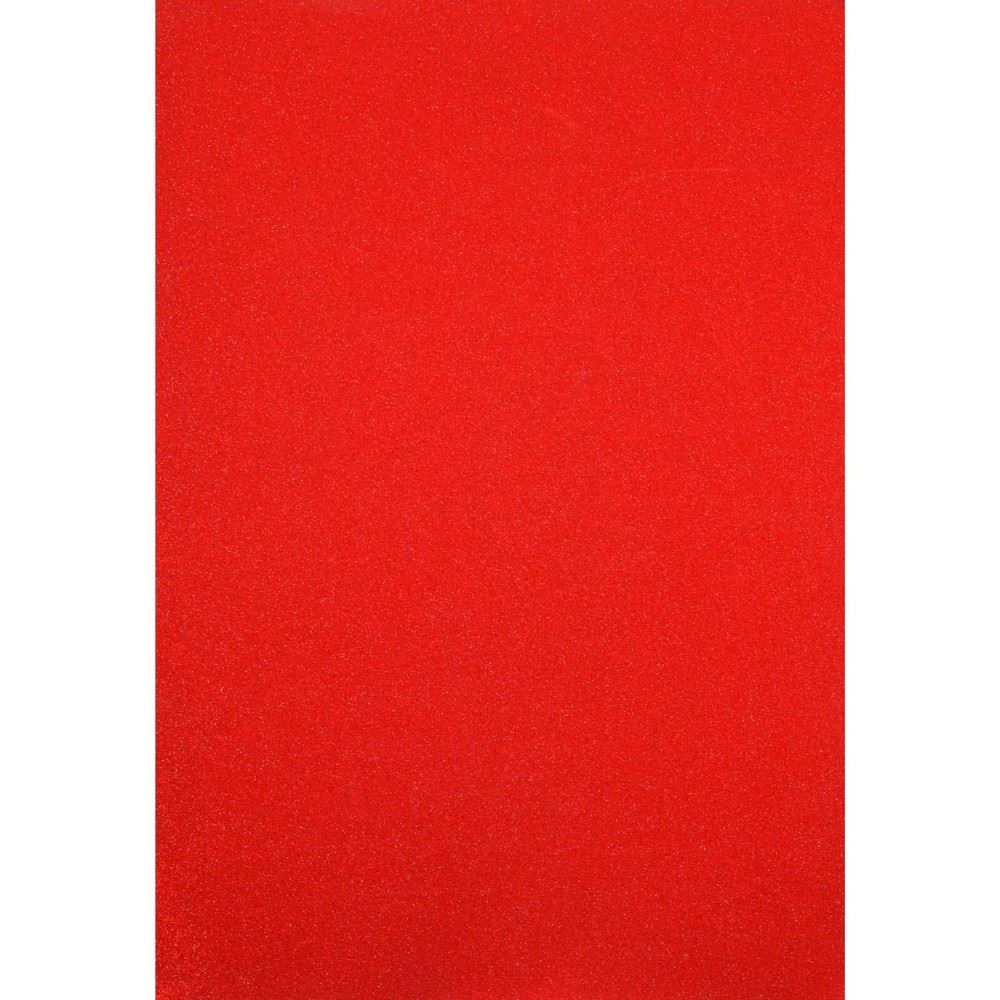 Cartoncini Glitterati color Rosso