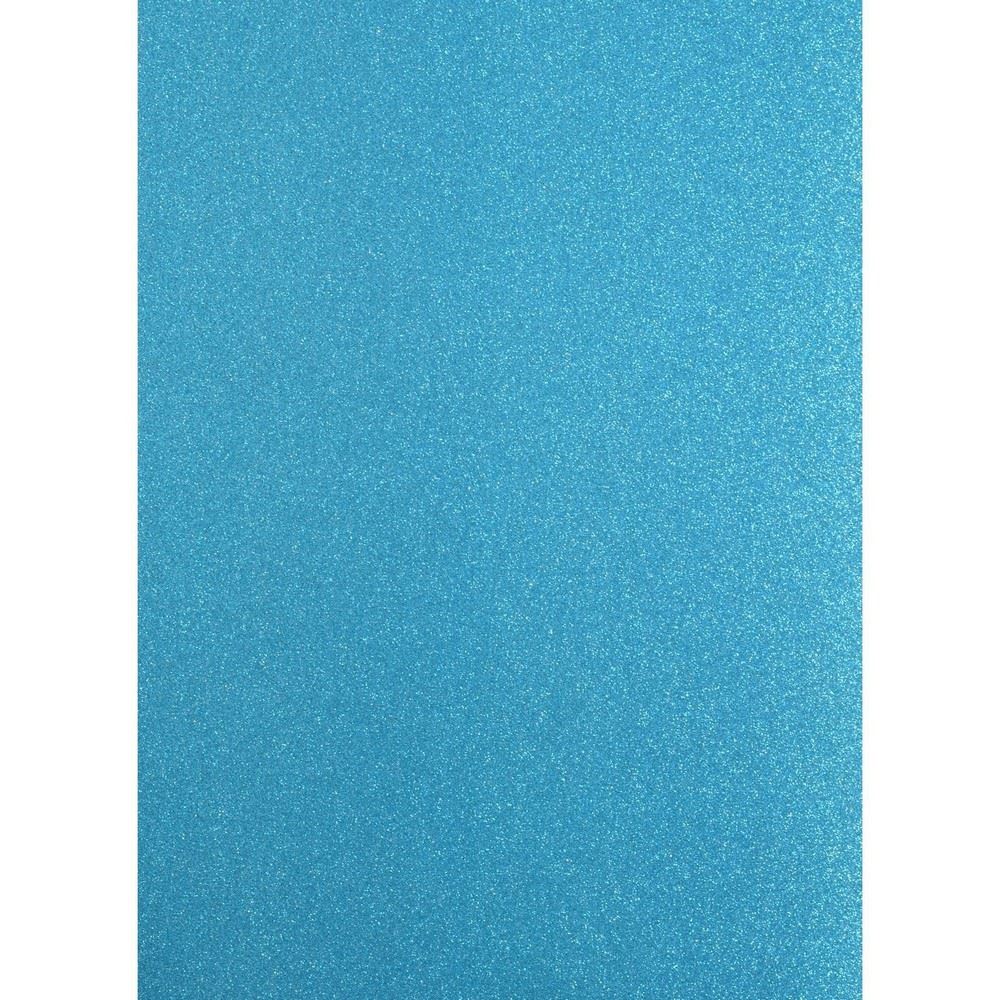 Cartoncini Glitterati color Turquoise