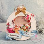 Cartoncini Holly Jolly Christmas Motif A4