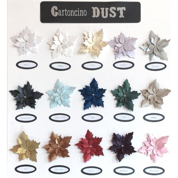 Cartoncino Dust Ambra metallizzato