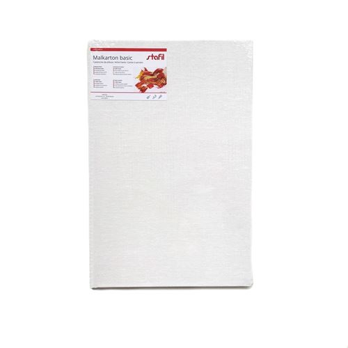 Cartoncino Telato Bianco cm 20x30