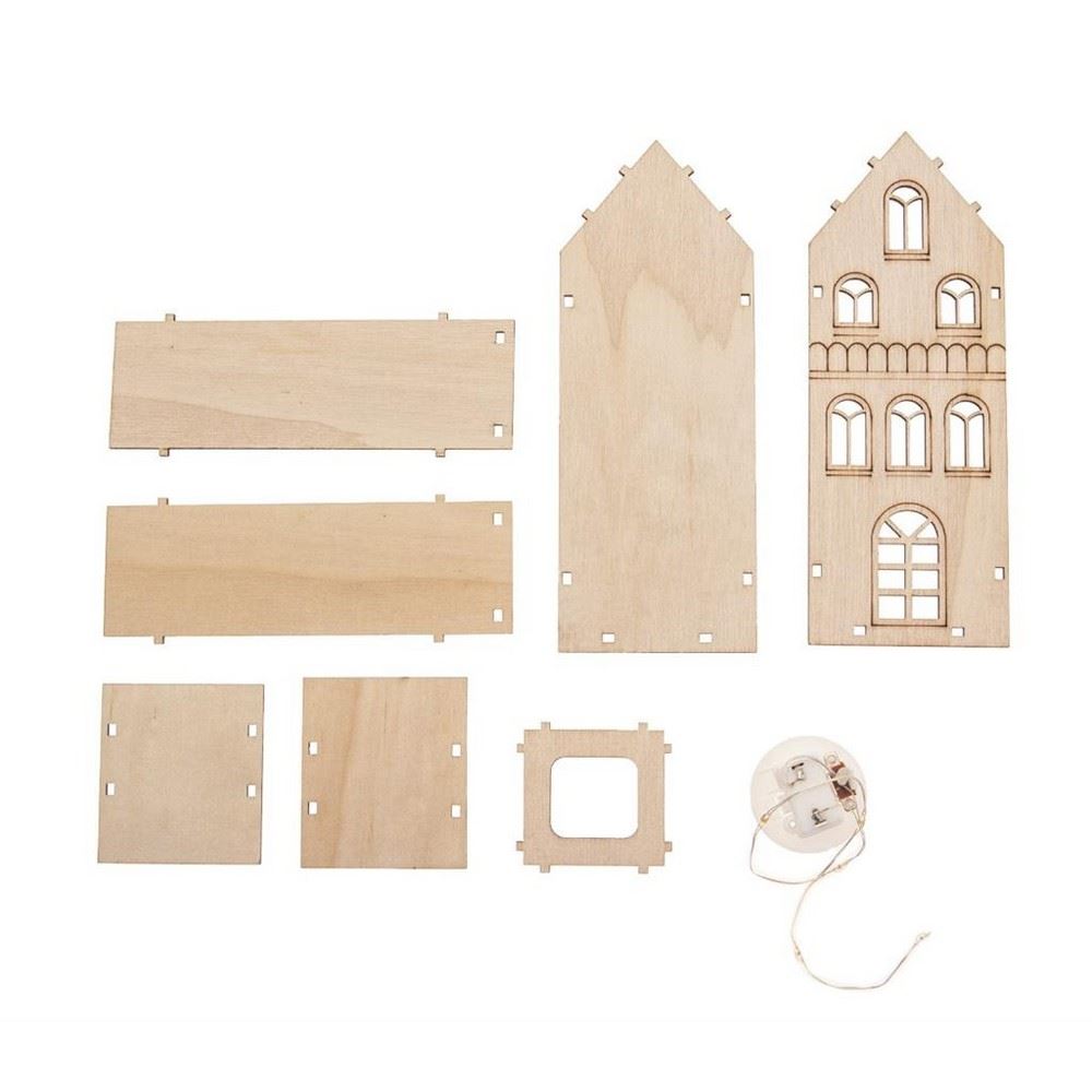 Casa Led grande Fai da te naturale