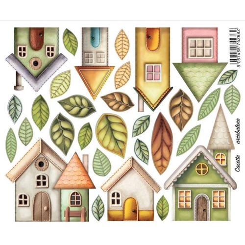 Casette Arcobaleno Panno Kraft 3D