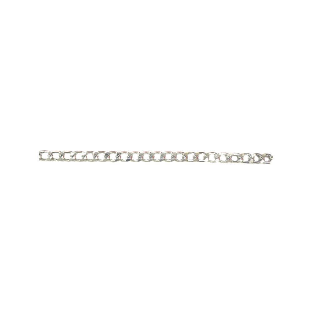 Catena in alluminio Argento 9mm per pochette