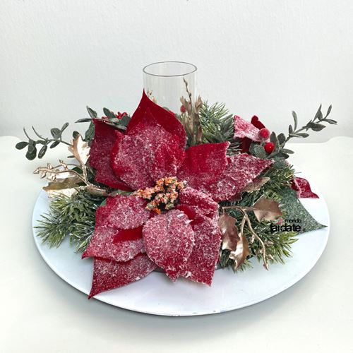 Centrotavola Natalizio Stella di natale