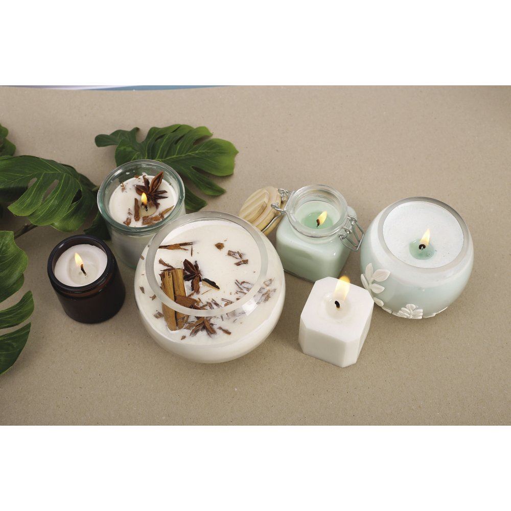 HEART & HOME Cialda in Cera di Soia 26 gr - Profumo di Limoni - Bio