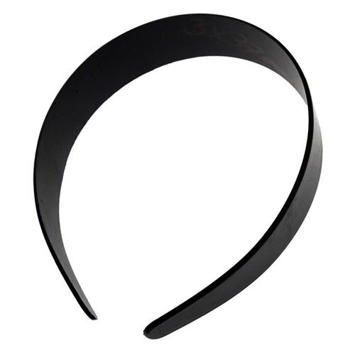 Cerchietto Nero 3 cm