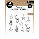 Charms in metallo Winter Elements