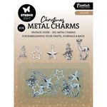 Charms in metallo Winter Elements