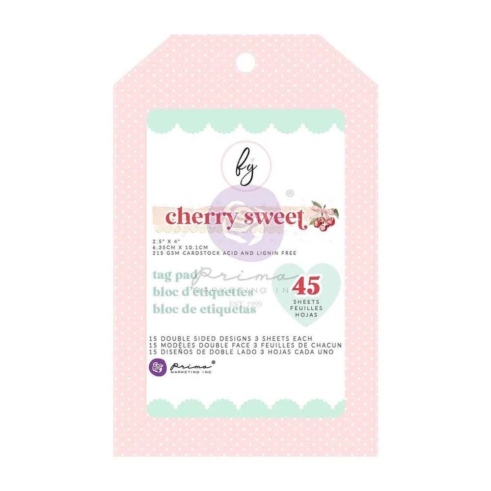 Cherry Sweet Tag Pad