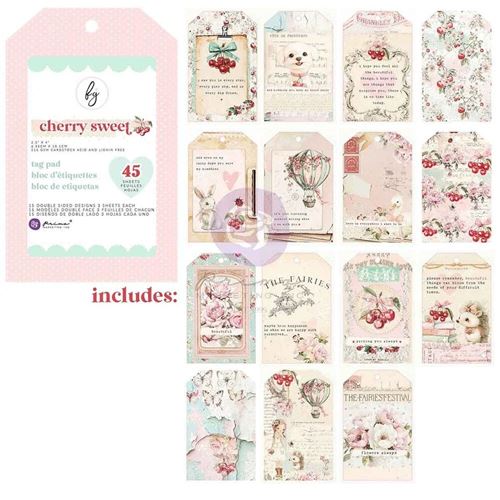 Cherry Sweet Tag Pad