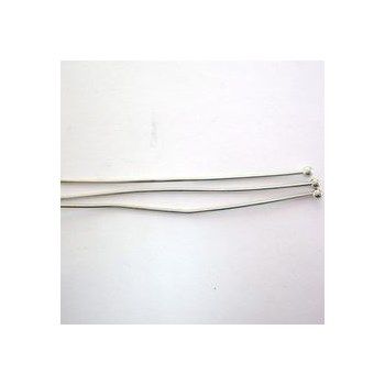 Chiodini con pallina colore Nikel