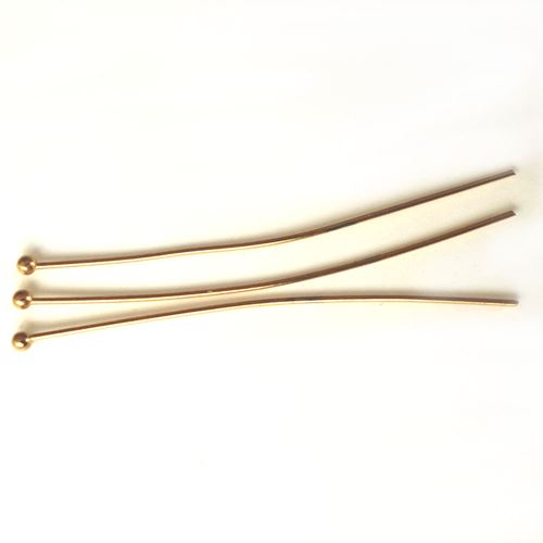 Chiodini con pallina di colore Oro